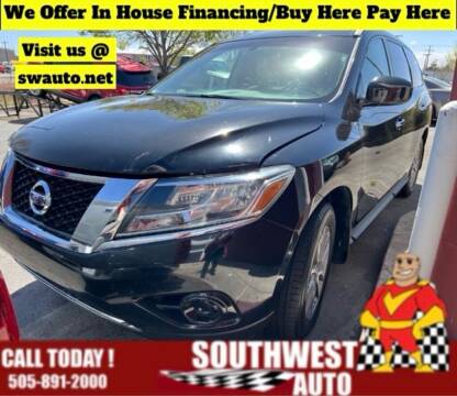 2014 Nissan Pathfinder for sale at SOUTHWEST AUTO in Albuquerque NM