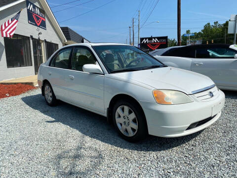 2002 Honda Civic for sale at Massi Motors in Durham NC