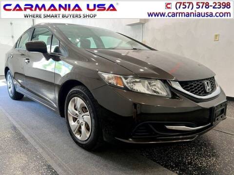 2014 Honda Civic for sale at CARMANIA USA in Chesapeake VA