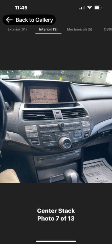 2011 Honda Accord EX-L w/Navi