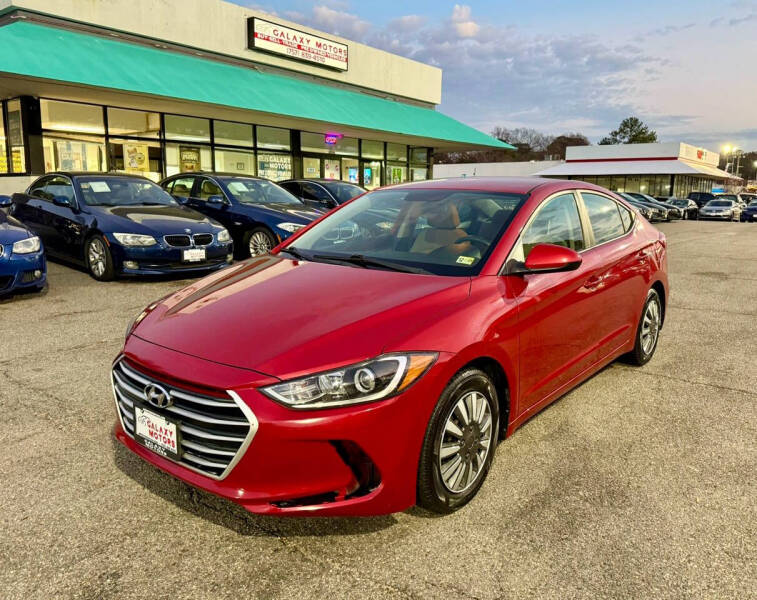 2017 Hyundai Elantra for sale at Galaxy Motors in Norfolk VA