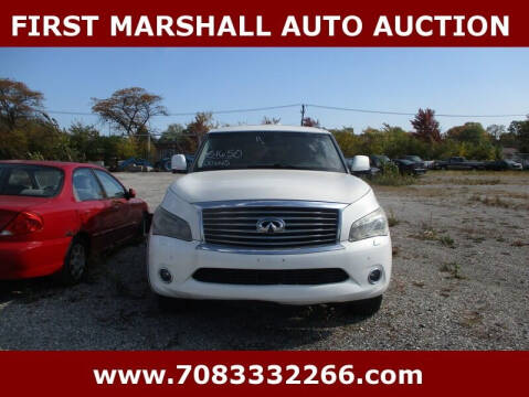 2011 Infiniti QX56 for sale at First Marshall Auto Auction in Harvey IL
