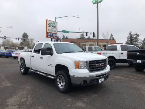2009 GMC Sierra 2500HD for sale at SIERRA AUTO LLC in Salem OR
