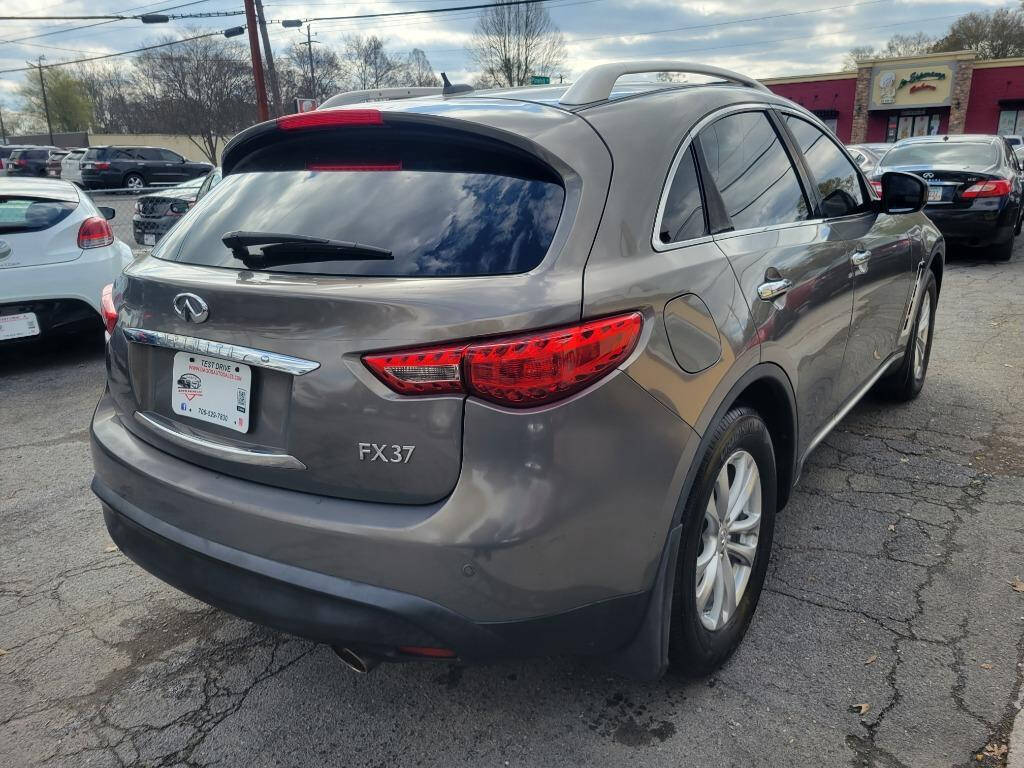 2013 INFINITI FX37 for sale at DAGO'S AUTO SALES LLC in Dalton, GA