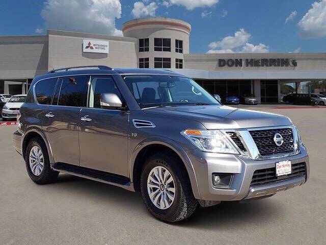 2020 Nissan Armada for sale at Don Herring Mitsubishi in Plano TX