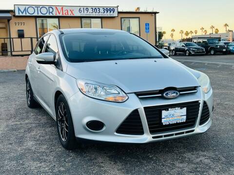 2013 Ford Focus for sale at MotorMax in San Diego CA