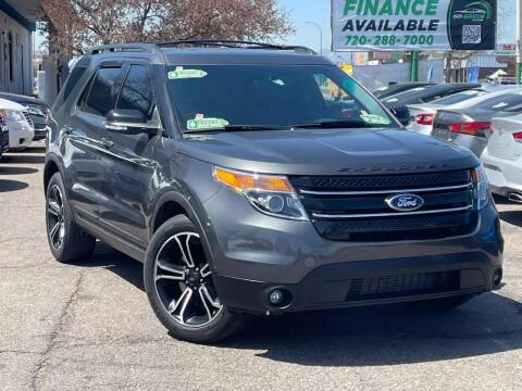 2015 Ford Explorer for sale at GO GREEN MOTORS in Lakewood CO