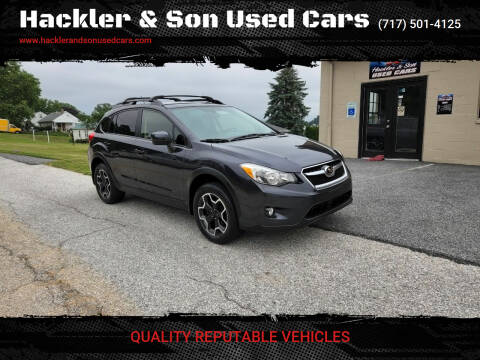 2014 Subaru XV Crosstrek for sale at Hackler & Son Used Cars in Red Lion PA