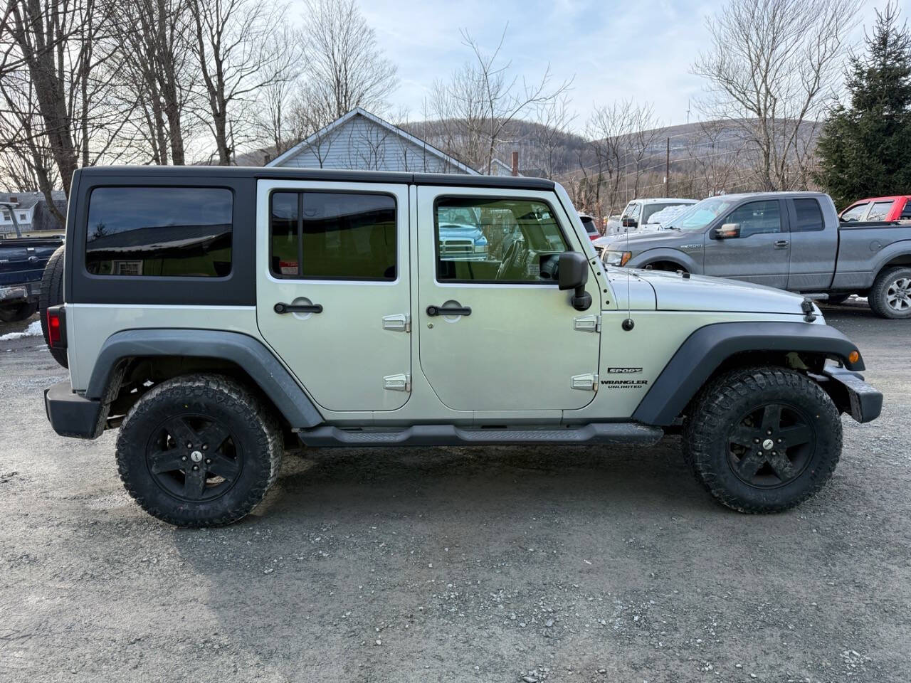 2011 Jeep Wrangler Unlimited for sale at Dave's Used Cars LLC in Waymart, PA