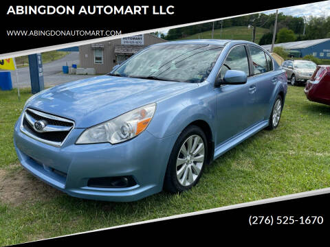 2011 Subaru Legacy for sale at ABINGDON AUTOMART LLC in Abingdon VA