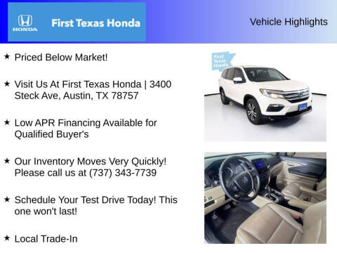 2016 Honda Pilot EX-L