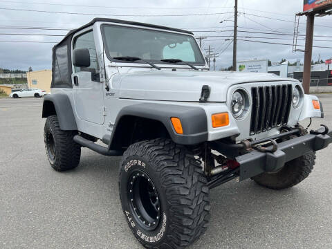 2005 Jeep Wrangler for sale at Bright Star Motors in Tacoma WA