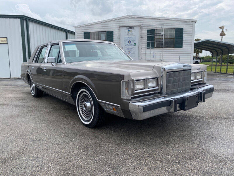 1988 Lincoln Town Car For Sale Carsforsale