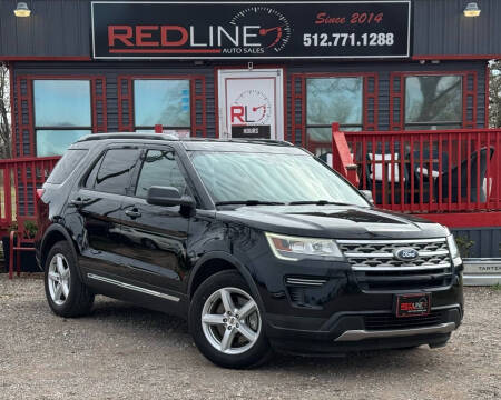 2018 Ford Explorer for sale at REDLINE AUTO SALES LLC in Cedar Creek TX