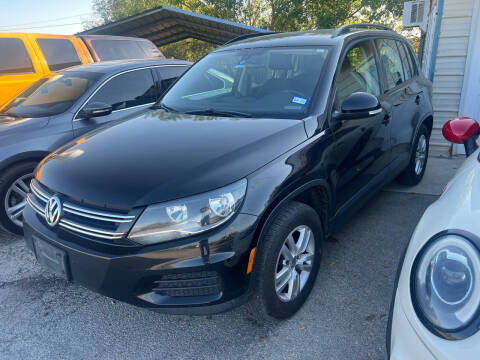 2016 Volkswagen Tiguan for sale at Silver Auto Partners in San Antonio TX