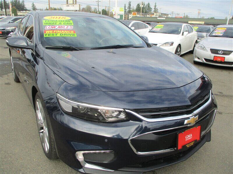 2018 Chevrolet Malibu for sale at GMA Of Everett in Everett WA