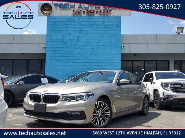 2017 BMW 5 Series for sale at Tech Auto Sales in Hialeah FL