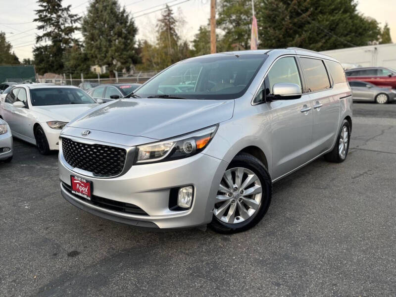 2016 Kia Sedona for sale at Apex Motors Inc. in Tacoma WA