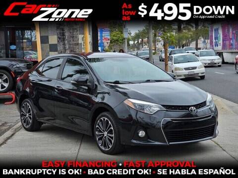 2016 Toyota Corolla for sale at Carzone Automall in South Gate CA