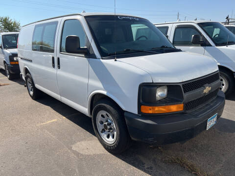 2013 Chevrolet Express Cargo for sale at CARGO VAN GO.COM in Shakopee MN