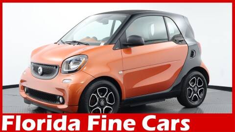 2018 Smart fortwo electric drive for sale at Florida Fine Cars - West Palm Beach in West Palm Beach FL