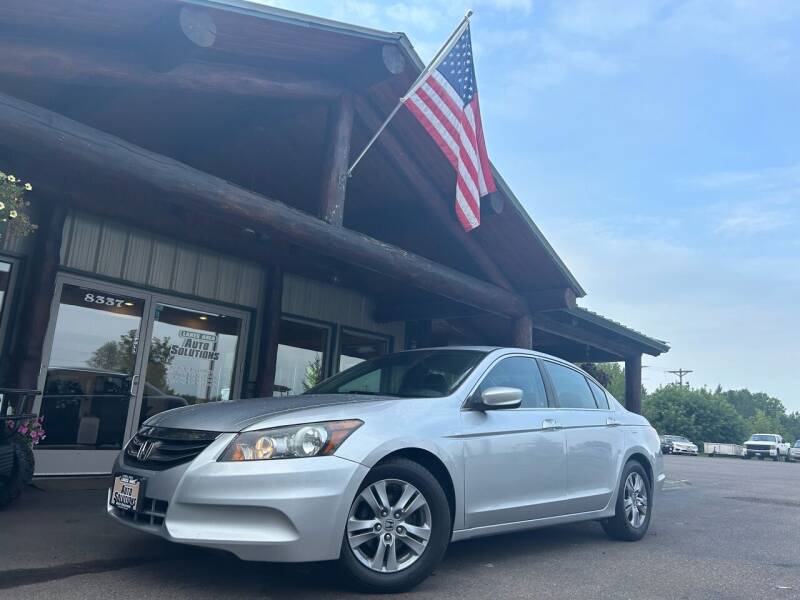 2012 Honda Accord for sale at Lakes Area Auto Solutions in Baxter MN