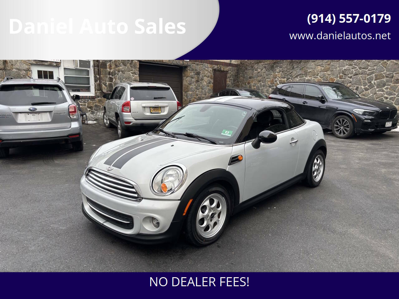 Silver 2014 MINI Coupe Cooper Cooper 2dr Coupe 1