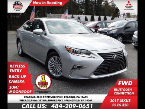 2017 Lexus ES 350 for sale at Star Loan Auto Center in Springfield PA
