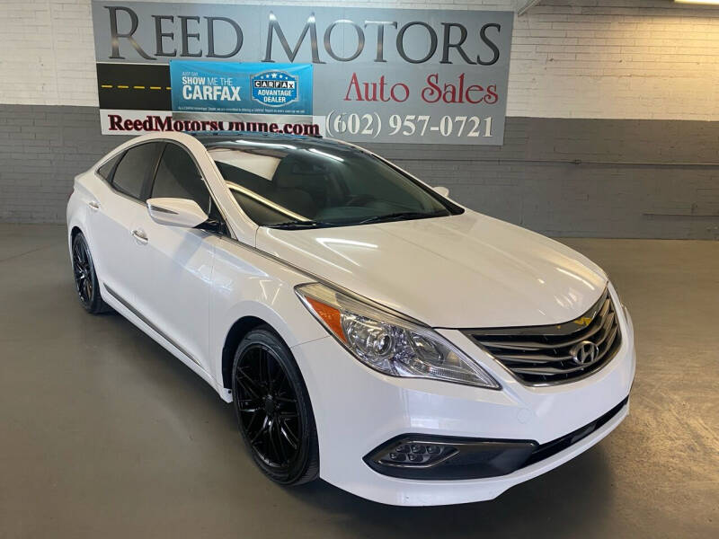2017 Hyundai Azera for sale at REED MOTORS LLC in Phoenix AZ