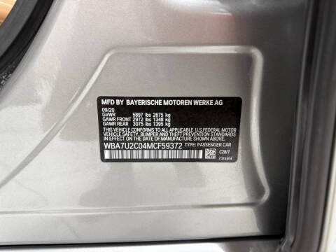 2021 BMW 7 Series 750i xDrive