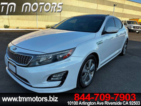 2014 Kia Optima Hybrid for sale at TM Motors in Riverside CA