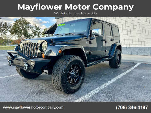 2012 Jeep Wrangler Unlimited for sale at Mayflower Motor Company in Rome GA