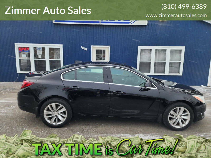 2015 Buick Regal for sale at Zimmer Auto Sales in Lexington MI