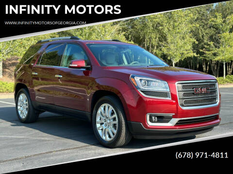 2015 GMC Acadia for sale at INFINITY MOTORS in Gainesville GA