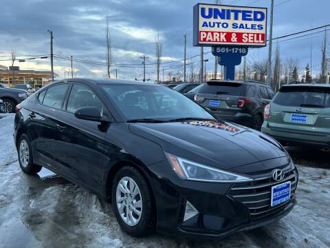 2019 Hyundai Elantra for sale at United Auto Sales in Anchorage AK