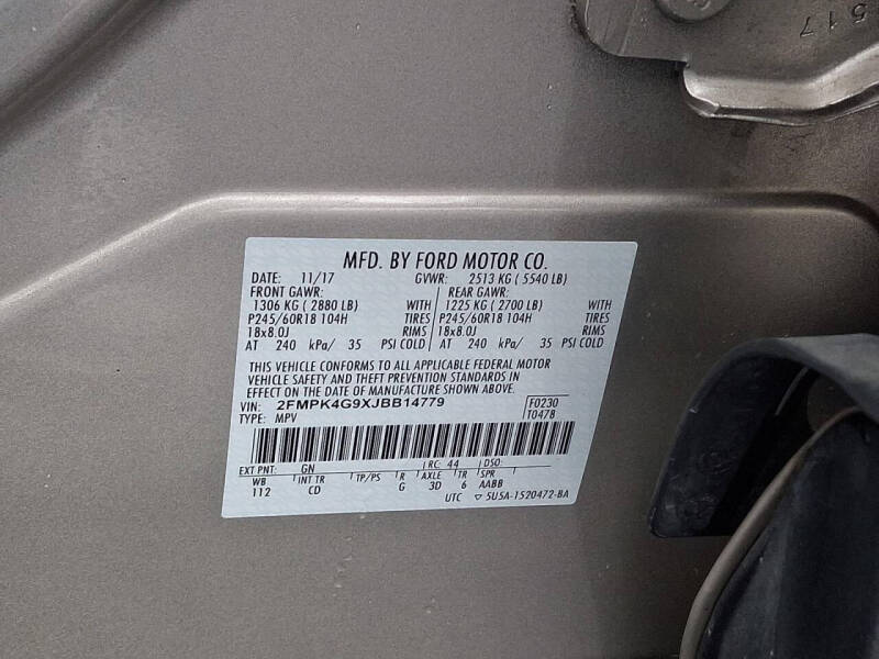 2018 Ford Edge SE
