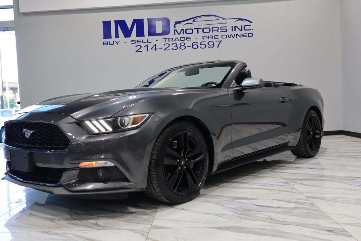 2016 Ford Mustang for sale at IMD MOTORS, INC in Dallas, TX