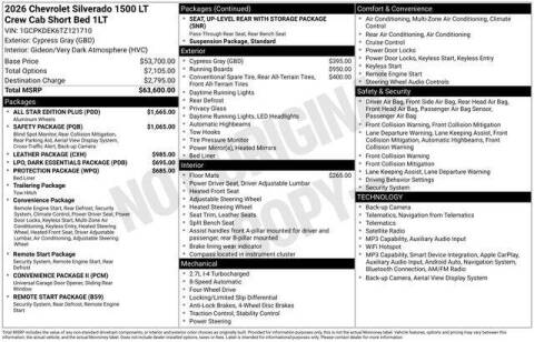 2026 Chevrolet Silverado 1500