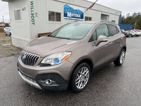 2014 Buick Encore for sale at Mountain Motors LLC in Spartanburg SC