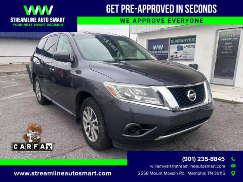 2014 Nissan Pathfinder for sale at Streamline Auto Smart in Memphis TN