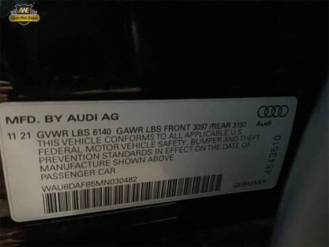2021 Audi A8 L quattro 55 TFSI