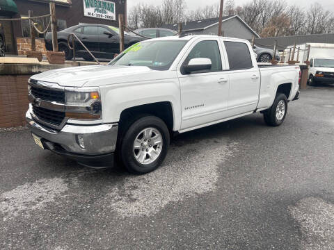 2018 Chevrolet Silverado 1500 for sale at WORKMAN AUTO INC in Bellefonte PA