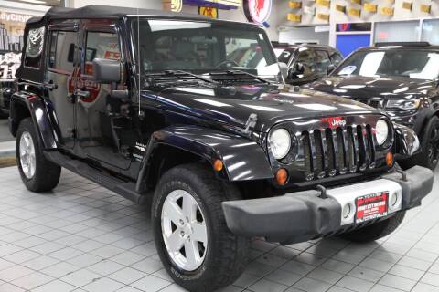 2008 Jeep Wrangler Unlimited for sale at Windy City Motors in Chicago IL