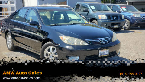 2005 Toyota Camry for sale at AMW Auto Sales in Sacramento CA