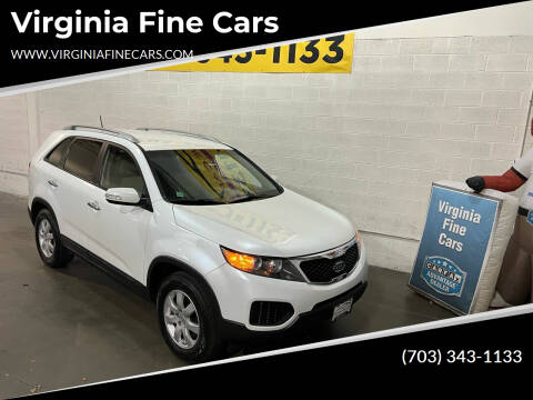 2013 Kia Sorento for sale at Virginia Fine Cars in Chantilly VA