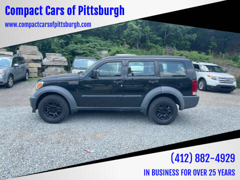 2008 Dodge Nitro for sale at Compact Cars of Pittsburgh in Pittsburgh PA