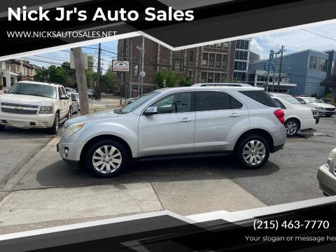 2010 Chevrolet Equinox for sale at Nick Jr's Auto Sales in Philadelphia PA