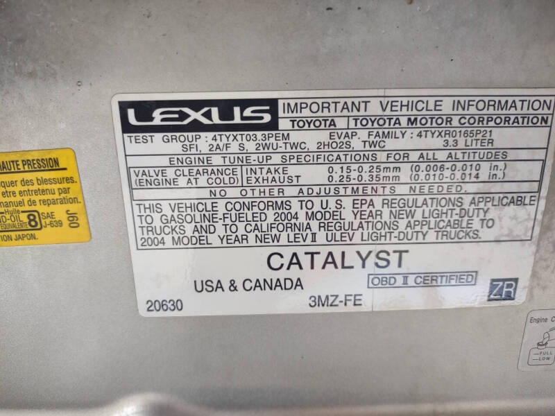 2004 Lexus RX 330
