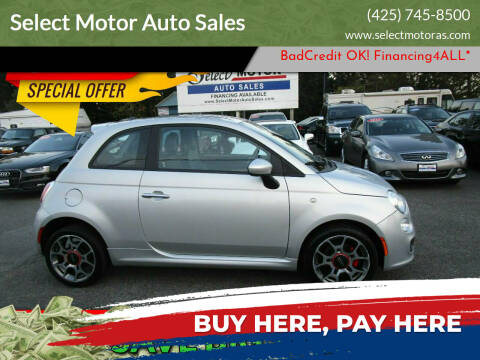 2012 FIAT 500 for sale at Select Motor Auto Sales in Lynnwood WA