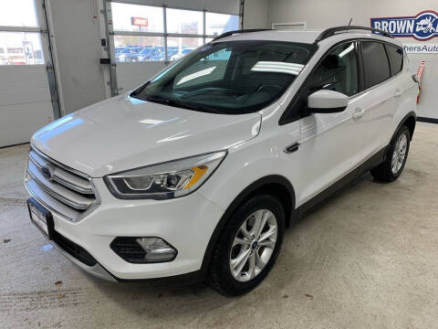 2018 Ford Escape for sale at Brown Brothers Automotive Sales And Service LLC in Hudson Falls NY
